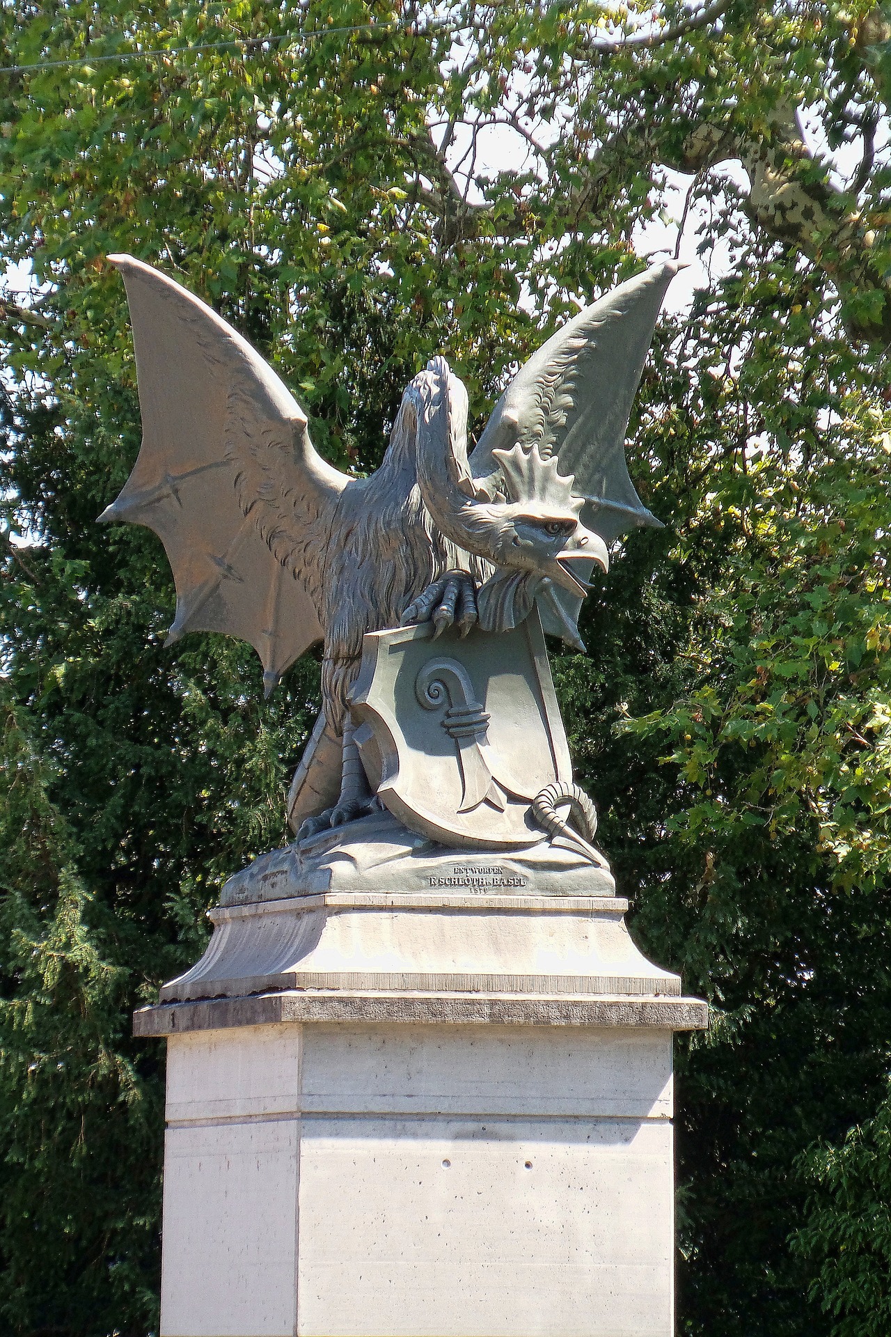 Basler Basilisk Denkmal